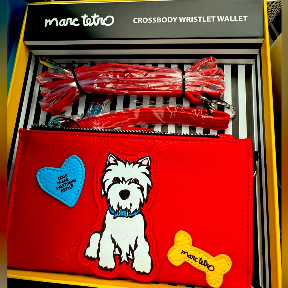 Marc Tetro Crossbody Wristlet Wallet